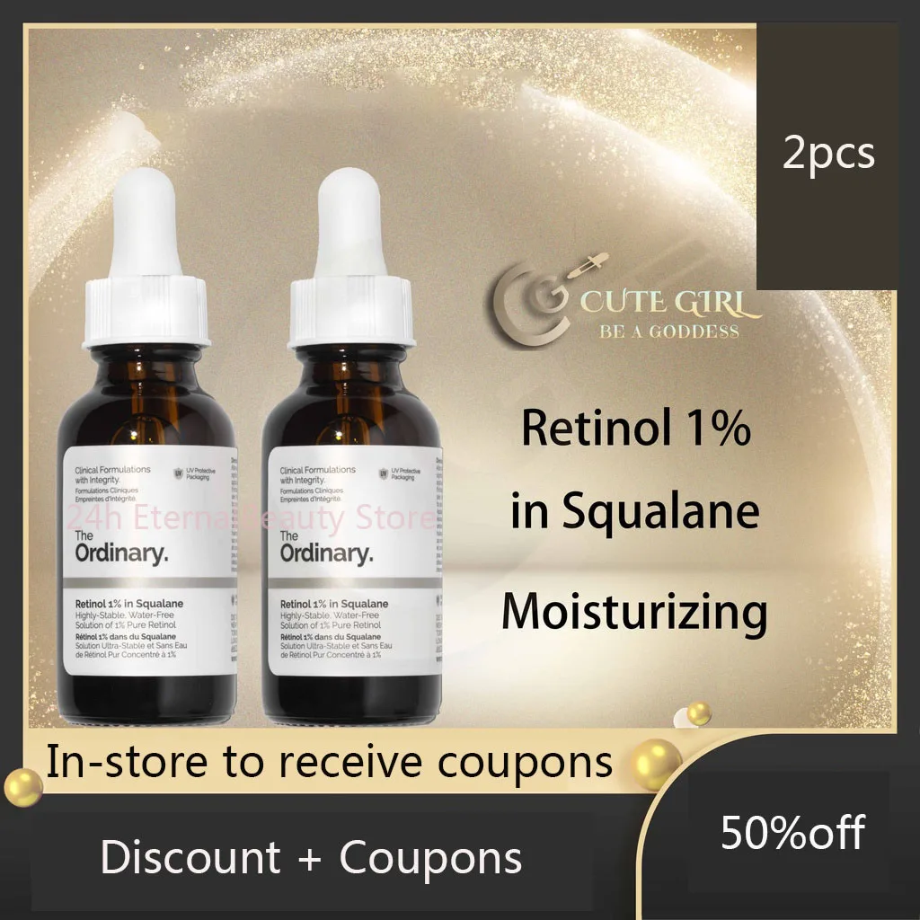 Retinol 1% In Squalane Highly-Free Solution 30ml Make Up Ordinary Pores Anti-Aging Vitamin A Base Serum Foundation Cosmetics
Retinol 1% In Squalane Highly-Free Solution 30ml Make Up Ordinary Pores Anti-Aging Vitamin A Base Serum Foundation Cosmetics
