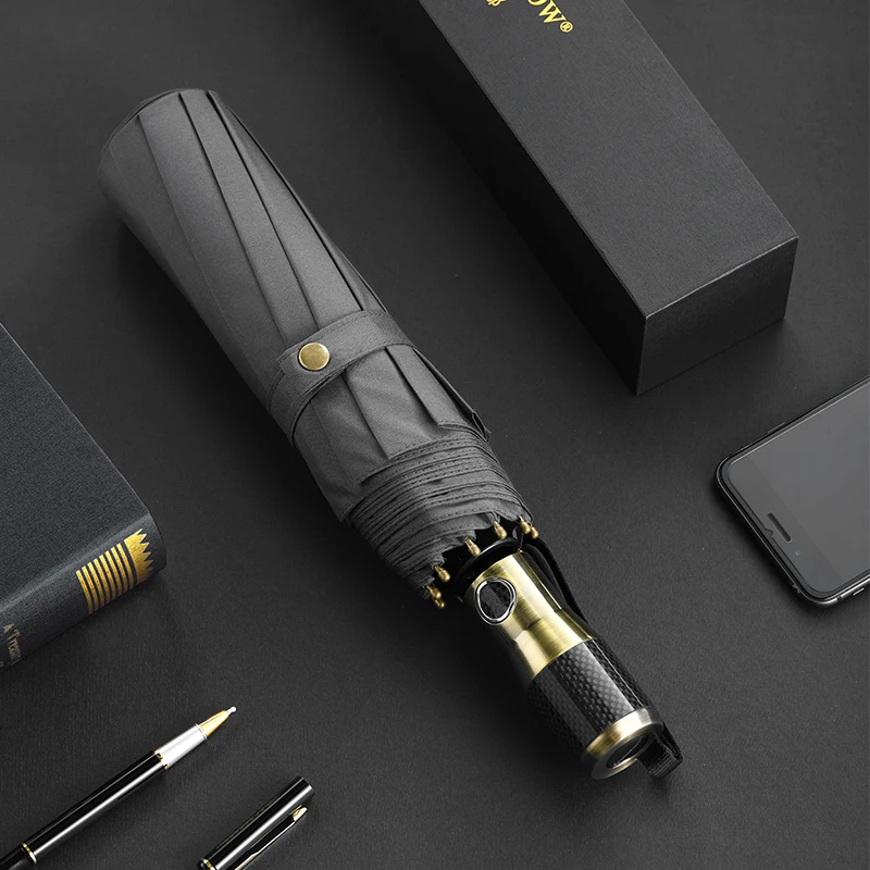 Big Automatic Umbrella Carbon Fiber Handle Business Folding Men Umbrellas Windproof 10 Ribs Golf Parasol Outdoor Umbrella Rain
Big Automatic Umbrella Carbon Fiber Handle Business Folding Men Umbrellas Windproof 10 Ribs Golf Parasol Outdoor Umbrella Rain