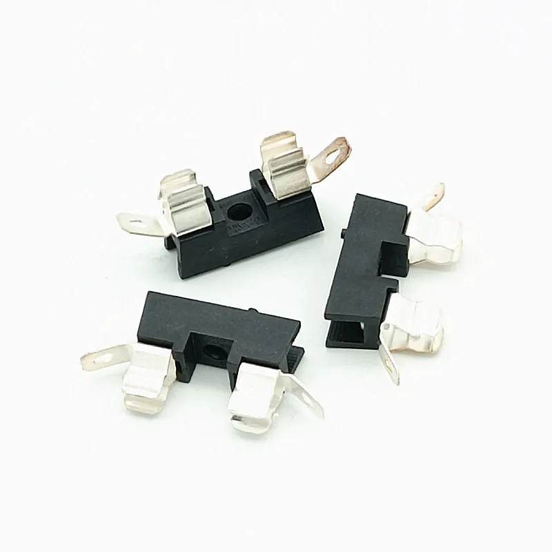 10pcs/lot 5*20mm Glass Fuse Holders , Insurance tube socket Fuse Holder 15A 250V AC.
10pcs/lot 5*20mm Glass Fuse Holders , Insurance tube socket Fuse Holder 15A 250V AC.