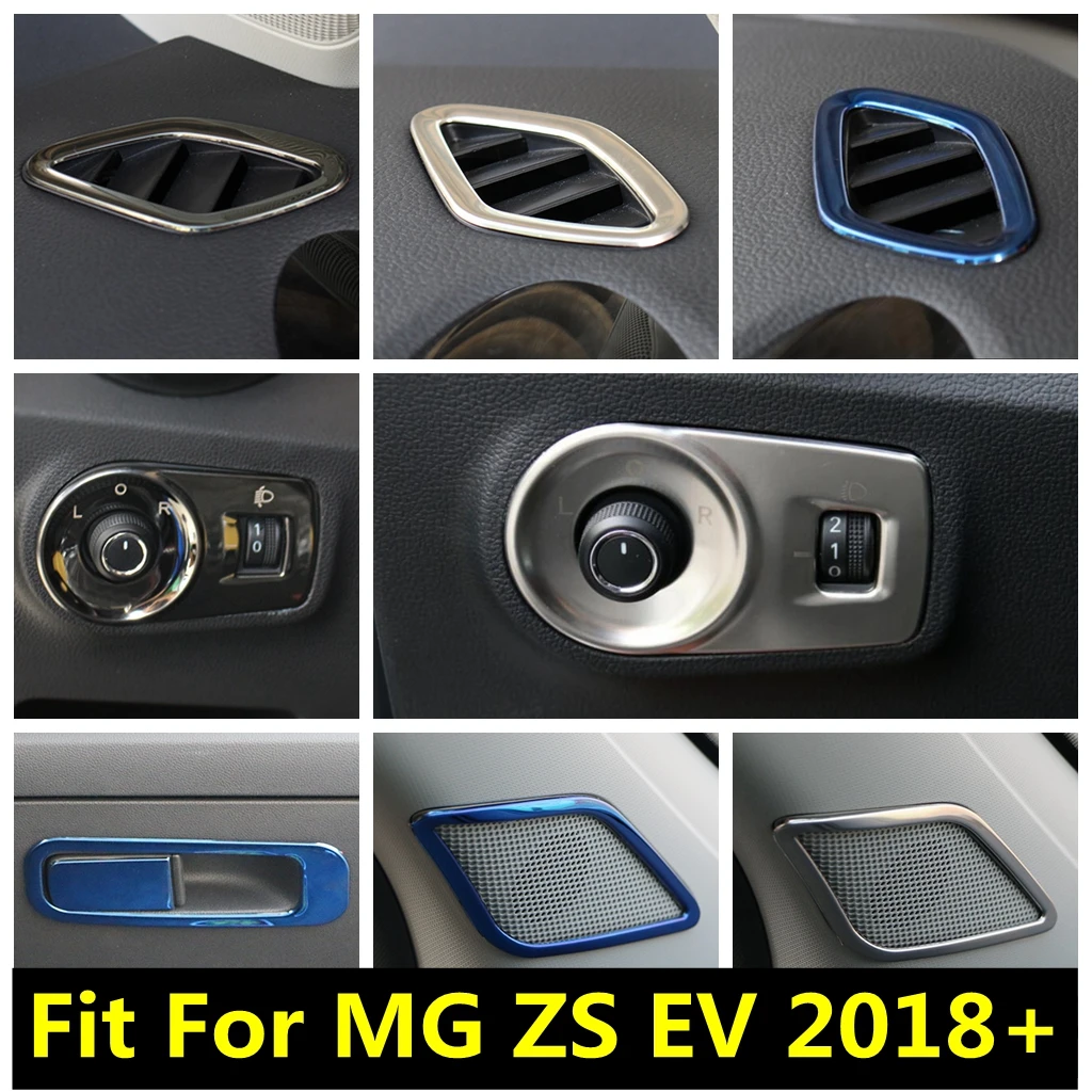 Rearview Mirror Button / Pillar A Air Vent / Glove Box Cover Trim For MG ZS EV 2018 - 2022 Stainless Steel Accessories Interior
Rearview Mirror Button / Pillar A Air Vent / Glove Box Cover Trim For MG ZS EV 2018 - 2022 Stainless Steel Accessories Interior