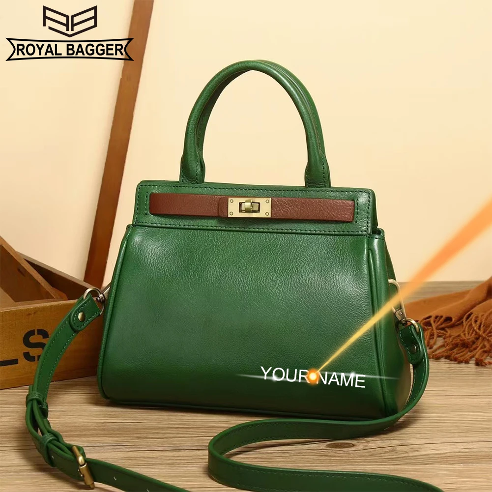 Royal Bagger Handbag for Women Large Capacity Shoulder Crossbody Bags Fashion Genuine Cow Leather Top-Handle Bag 77102
Royal Bagger Handbag for Women Large Capacity Shoulder Crossbody Bags Fashion Genuine Cow Leather Top-Handle Bag 77102