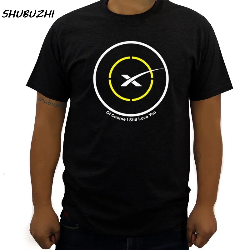 Men Fashion Spacex Of Course I Still Love You Drone t-ship First Stage Landing Tee Shirt Men O Neck cotton 100% casual Tee shirt
Men Fashion Spacex Of Course I Still Love You Drone t-ship First Stage Landing Tee Shirt Men O Neck cotton 100% casual Tee shirt