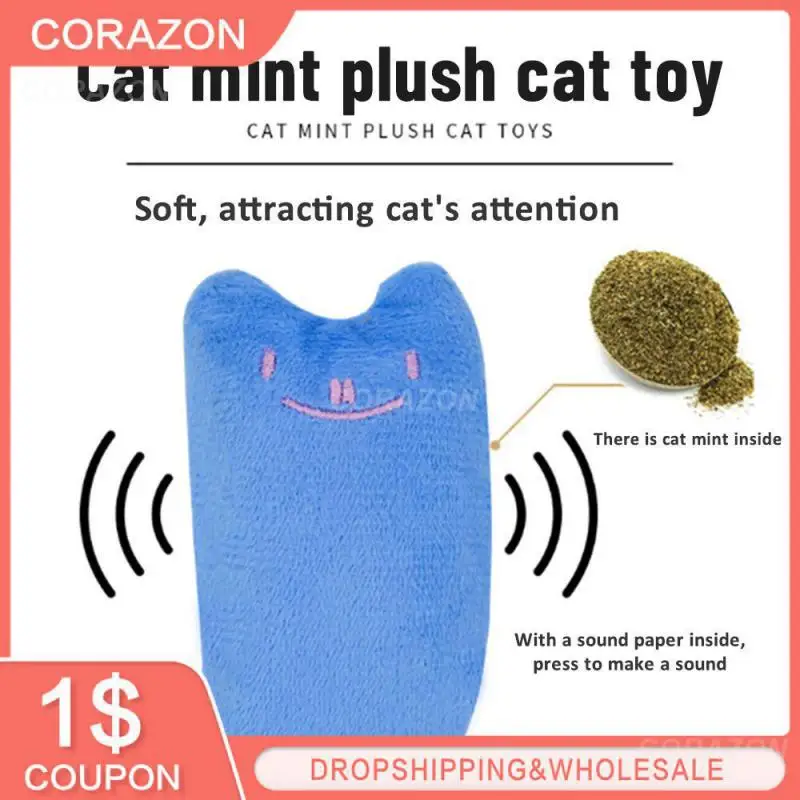 Catnip Toy Soft Mini Creative Funny Cute Plush Cat Toy Cat Doll Lovely Interactive Chewing Squeaky Toy Cat Mint Toys
Catnip Toy Soft Mini Creative Funny Cute Plush Cat Toy Cat Doll Lovely Interactive Chewing Squeaky Toy Cat Mint Toys