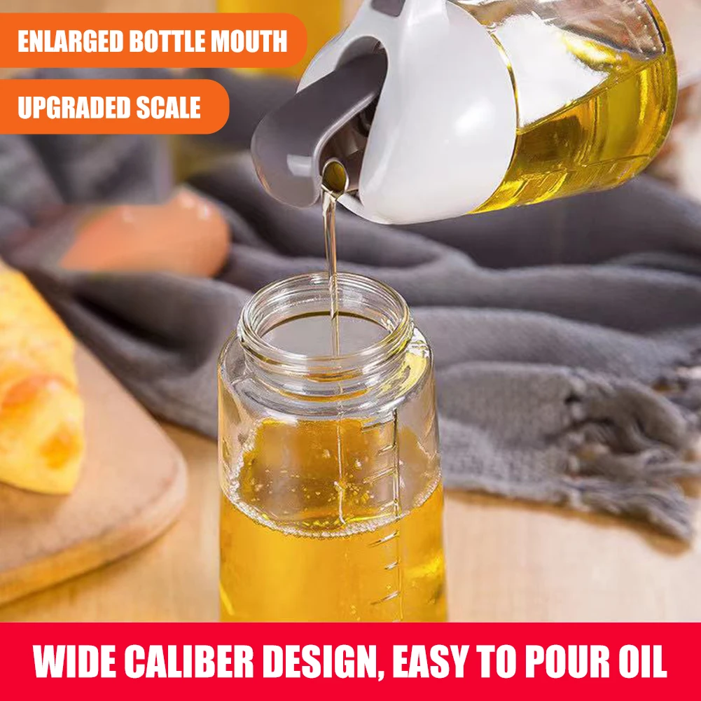 300/630ml Oil Glass Bottle Jar Auto Open Lid Soy Sauce Seasoning Condiment Dispenser Vinger Olive Honey Storage Kitchen Gadgets
300/630ml Oil Glass Bottle Jar Auto Open Lid Soy Sauce Seasoning Condiment Dispenser Vinger Olive Honey Storage Kitchen Gadgets