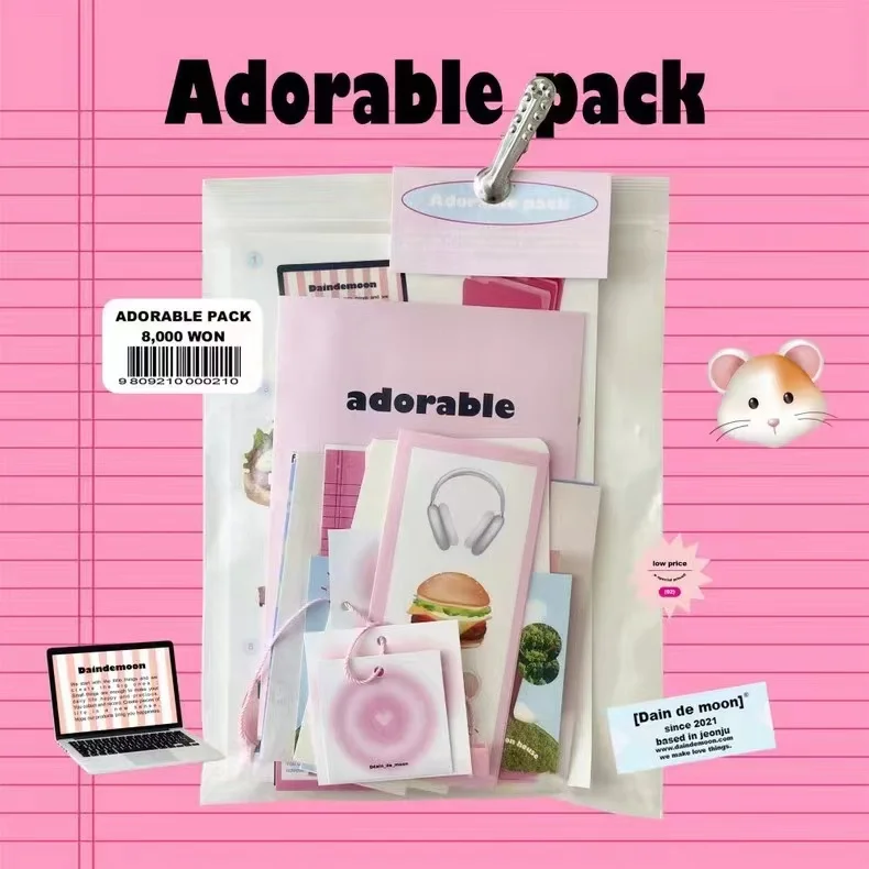 Korean Collage Sticker Bag Set DIY Decorative Paper Materials INS Scrapbooking Stickers journal Hand School Stationery Supplies
Korean Collage Sticker Bag Set DIY Decorative Paper Materials INS Scrapbooking Stickers journal Hand School Stationery Supplies