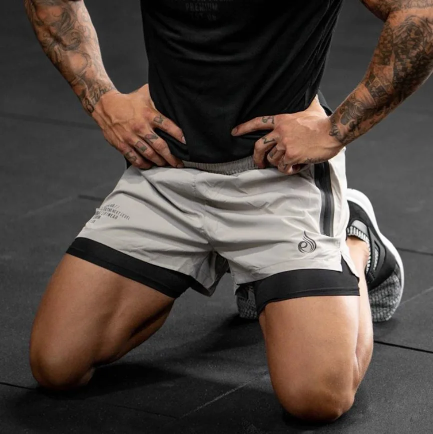 Summer Fitness Double Layer Shorts Men's Quick-drying Breathable Stretch Training Pants Casual Running Sports Shorts
Summer Fitness Double Layer Shorts Men's Quick-drying Breathable Stretch Training Pants Casual Running Sports Shorts