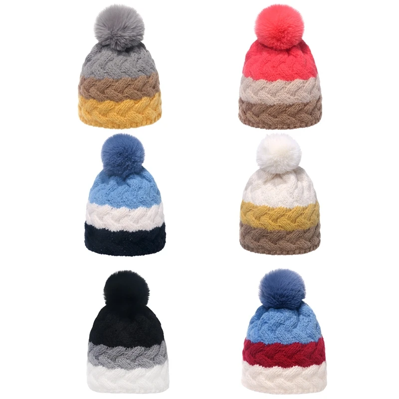 Simple Warm Fashion Color Stitching Knitted Hat with Knitted Cap Personality Outdoor Trend Wild for Men Women
Simple Warm Fashion Color Stitching Knitted Hat with Knitted Cap Personality Outdoor Trend Wild for Men Women