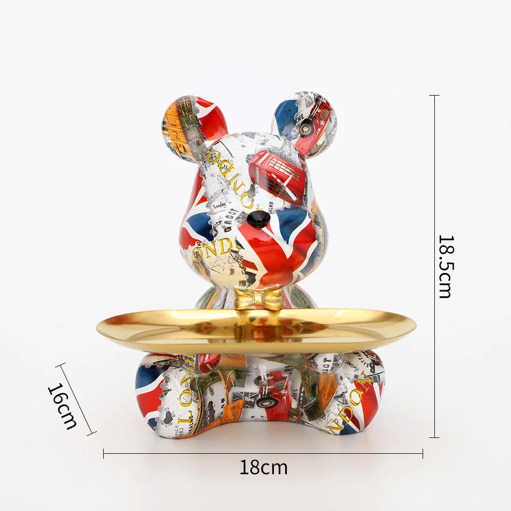 YuryFvna граффити фигурка медведя украшение дома статуя животного полка для хранения ключей современная комната скульптура декор стола статуи
YuryFvna граффити фигурка медведя украшение дома статуя животного полка для хранения ключей современная комната скульптура декор стола статуи