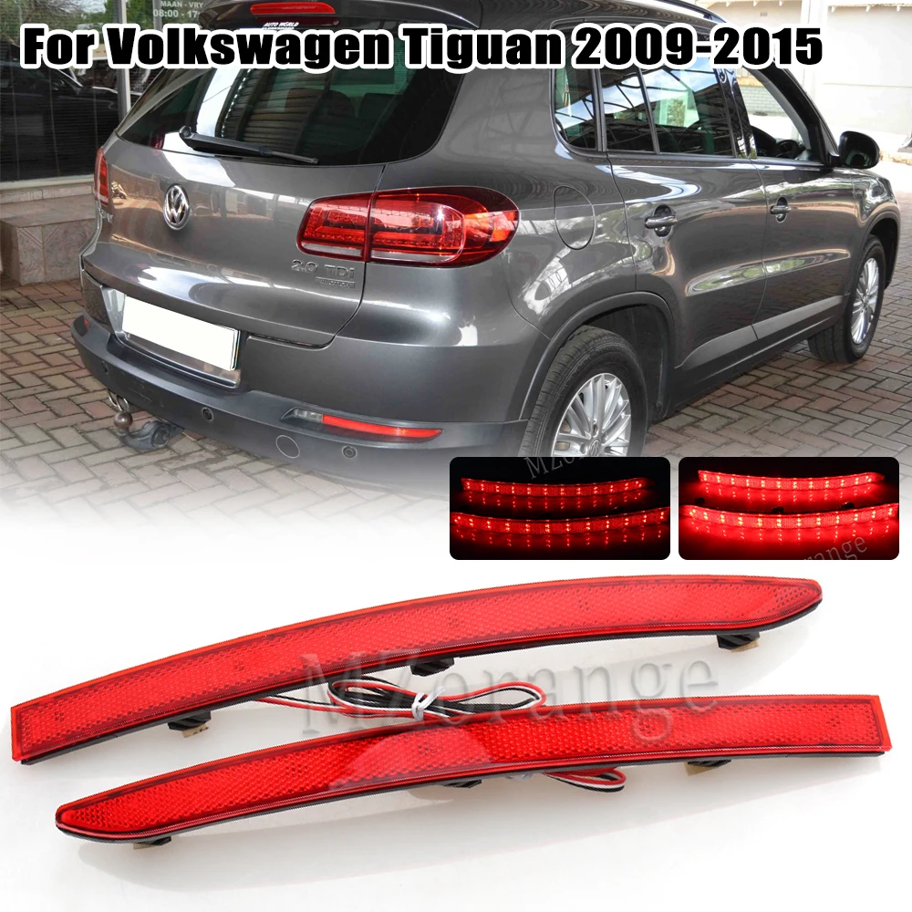 2 шт. светодиодные фары для заднего бампера Volkswagen Tiguan 2009 2010 2011 2012 2013 2014 2015, задние противотуманные фары, стоп-сигнал, Красный отражатель
2 шт. светодиодные фары для заднего бампера Volkswagen Tiguan 2009 2010 2011 2012 2013 2014 2015, задние противотуманные фары, стоп-сигнал, Красный отражатель