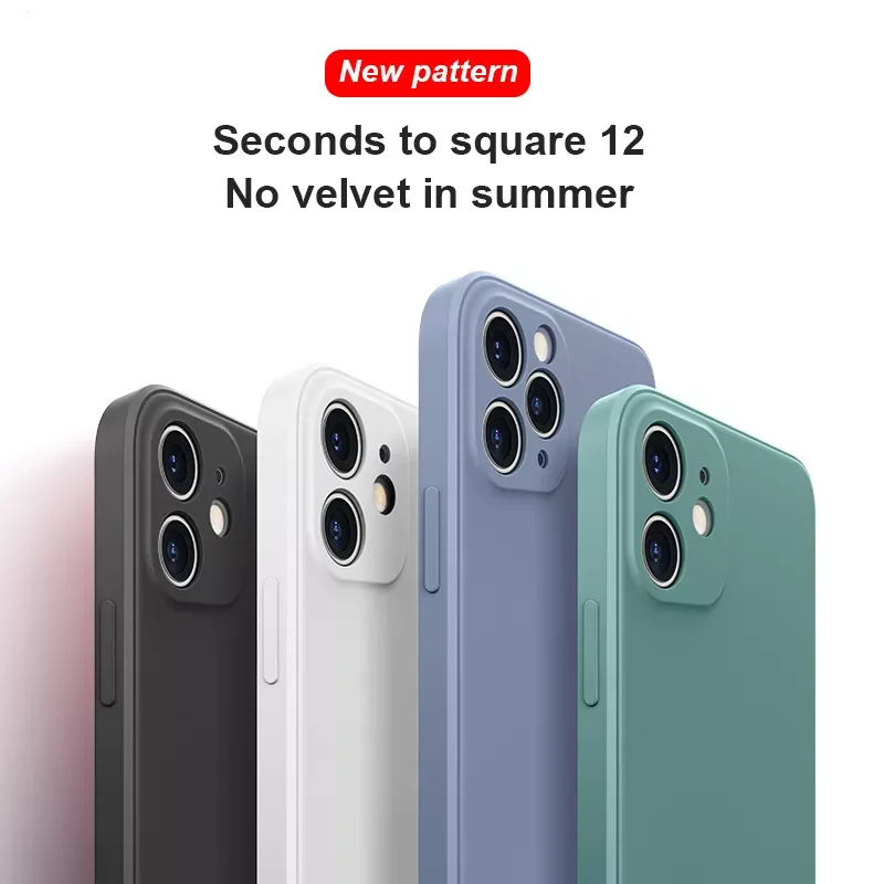 Solid Color For IPhone 11 Case Luxury Original Silicone Full Protection Soft Cover For IPhone 11 Shockproof Phone Case
Solid Color For IPhone 11 Case Luxury Original Silicone Full Protection Soft Cover For IPhone 11 Shockproof Phone Case