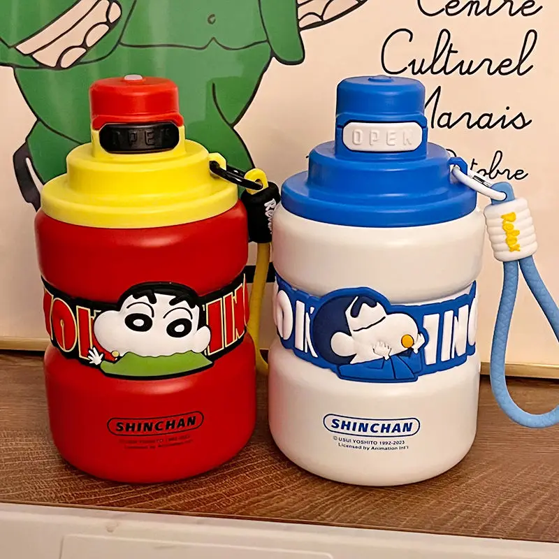 Cartoon Crayon Shin-Chan Insulated Cup Kawaii Big Belly Mug Kids Portable Large Capacity Straw Insulated Cup Girls Anime Gift
Cartoon Crayon Shin-Chan Insulated Cup Kawaii Big Belly Mug Kids Portable Large Capacity Straw Insulated Cup Girls Anime Gift