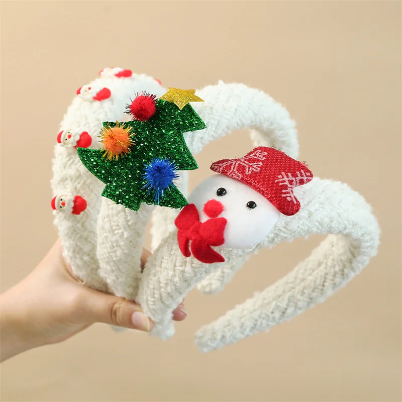Christmas New Fashion Cartoon Cute Santa Claus Snowman Deer Hairband Women Elegant Trendy Holiday Hairpin Hair Accessories Gift
Christmas New Fashion Cartoon Cute Santa Claus Snowman Deer Hairband Women Elegant Trendy Holiday Hairpin Hair Accessories Gift