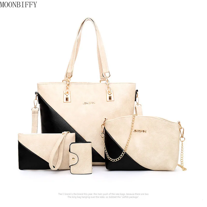 Women Bag Composite Bag 4 Piece Set Handbag Leather Shoulder Messenger Bag High Quality Diagonal Composite Bag Tote Bag
Women Bag Composite Bag 4 Piece Set Handbag Leather Shoulder Messenger Bag High Quality Diagonal Composite Bag Tote Bag