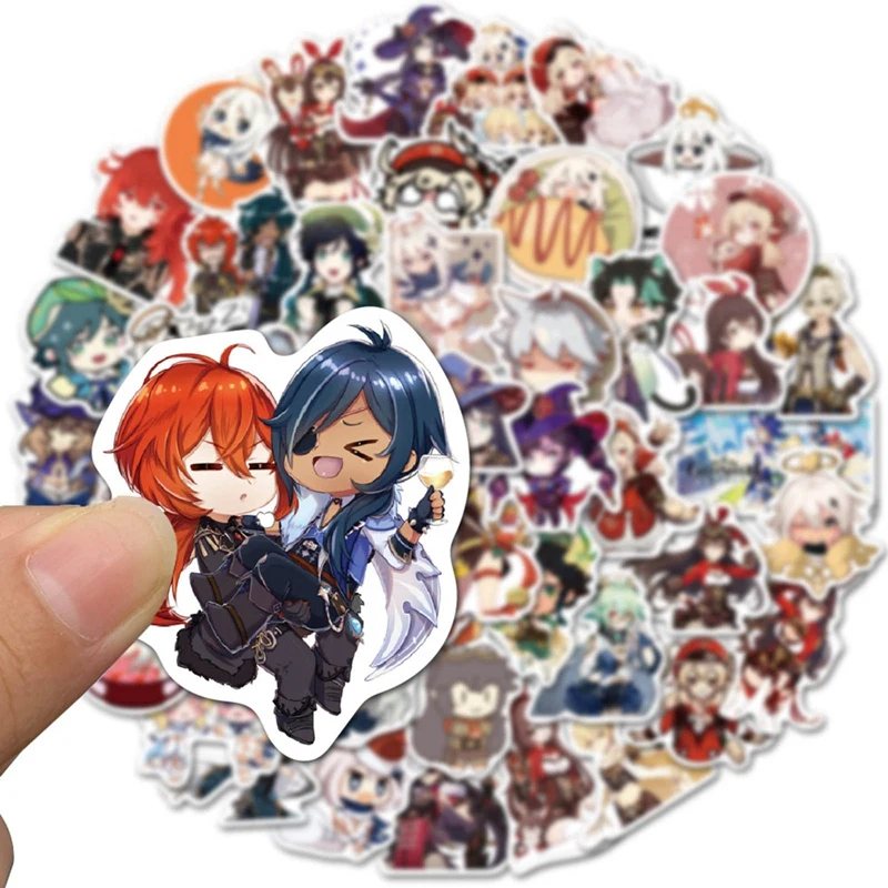 50pcs Genshin Impact Game Stickers Anime Laptop Suitcase Skateboard Bicycle Luggage Waterproof Sticker Kid Toy Gift Decal
50pcs Genshin Impact Game Stickers Anime Laptop Suitcase Skateboard Bicycle Luggage Waterproof Sticker Kid Toy Gift Decal