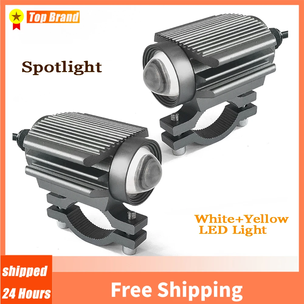 1/2x Additional Motorcycles Spotlights Headlights 12-80V LED Lamp Lenses Dual Color Electric Motorcycle Car Headlight Fog Lights
1/2x Additional Motorcycles Spotlights Headlights 12-80V LED Lamp Lenses Dual Color Electric Motorcycle Car Headlight Fog Lights
