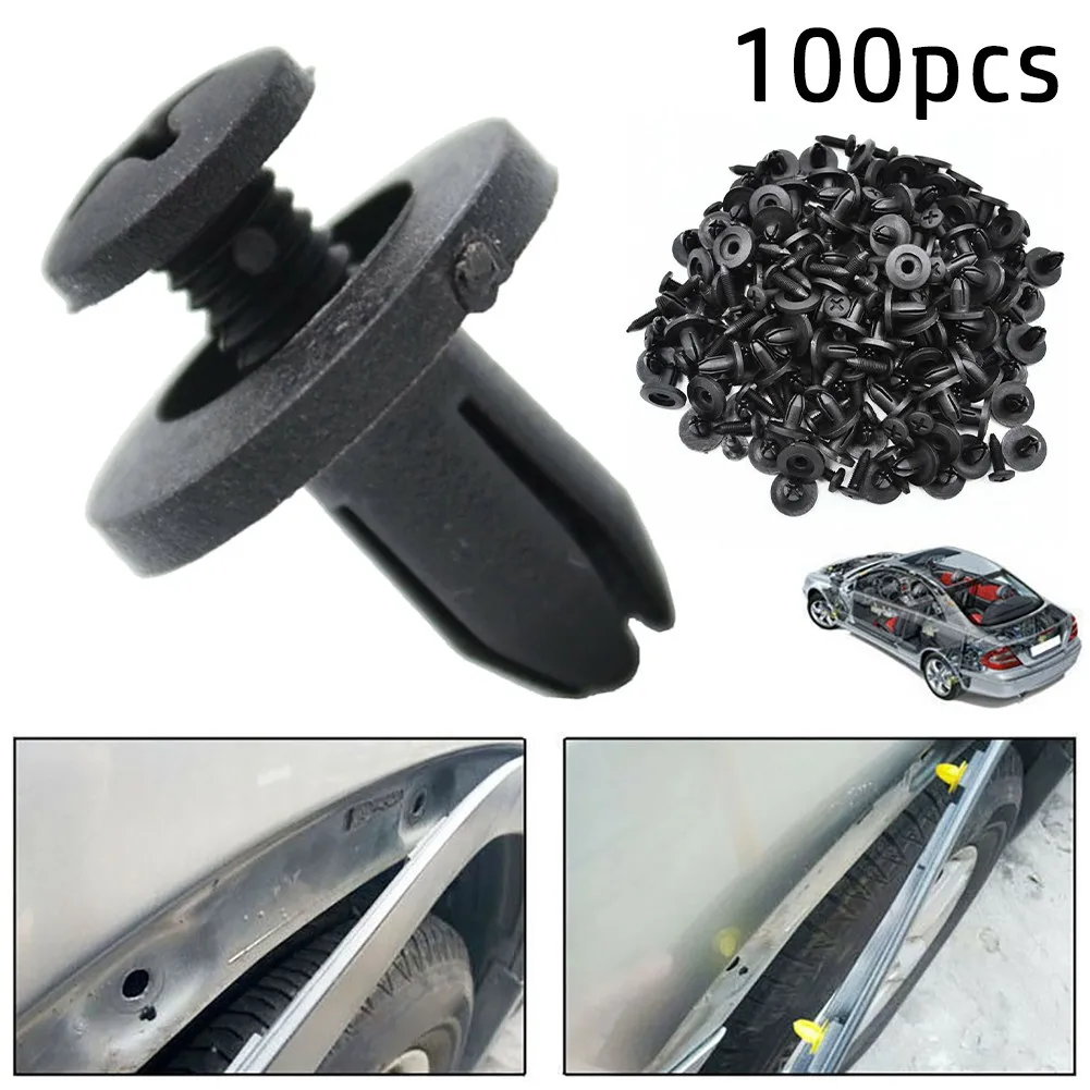Durable High Quality Clips Moulding Accessories Black Bumper Car Fastener Push Pin Rivet Side Skirts Universal
Durable High Quality Clips Moulding Accessories Black Bumper Car Fastener Push Pin Rivet Side Skirts Universal