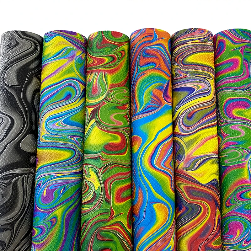Mixed Color Lizard Skin Textured Synthetic Leather Fabric Cotton Backing for Making Bag Purse
Mixed Color Lizard Skin Textured Synthetic Leather Fabric Cotton Backing for Making Bag Purse