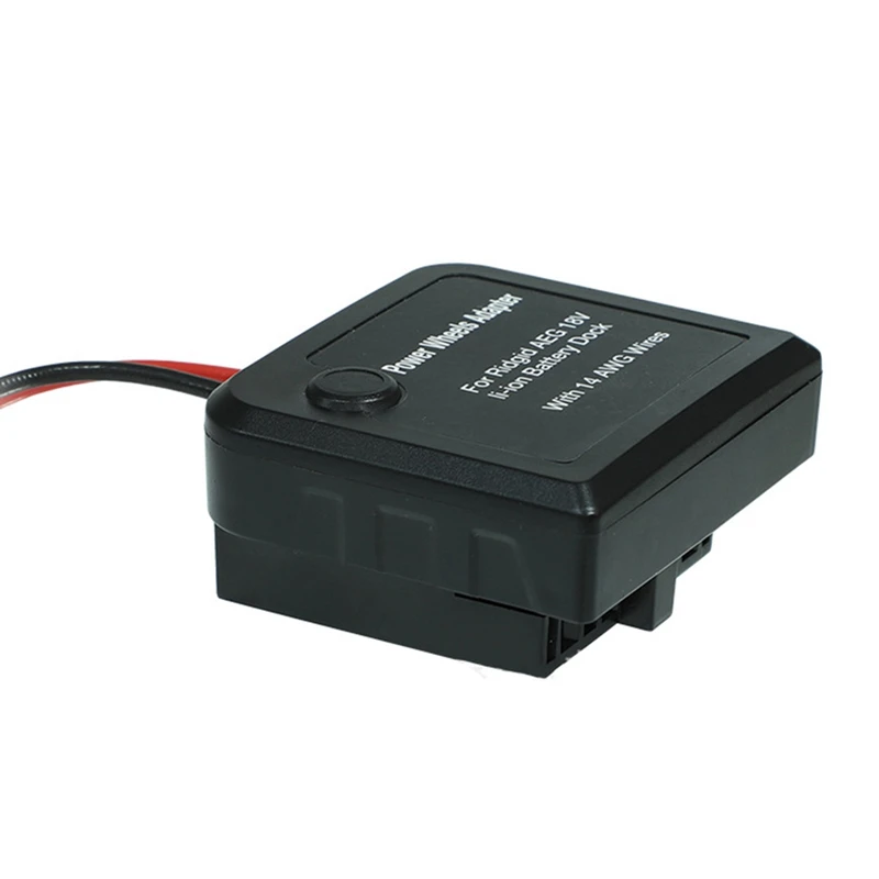 Для адаптера силовых колес с проводами 14 AWG для автоинструментов Ridgid AEG литиевая батарея 18-20 в
Для адаптера силовых колес с проводами 14 AWG для автоинструментов Ridgid AEG литиевая батарея 18-20 в