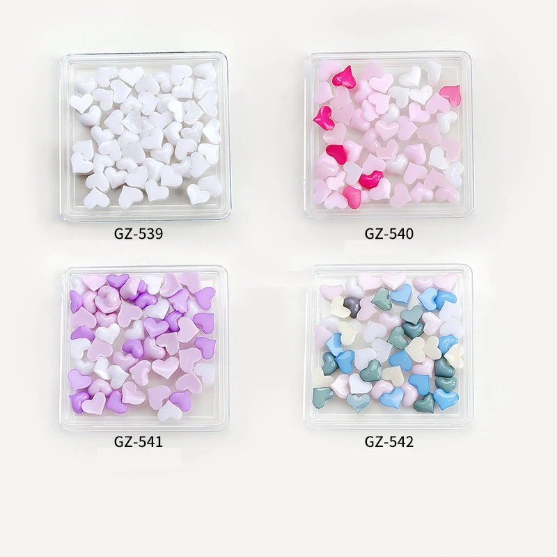 1BOX New Nail Decoration 3D Resin cute little heart mixed colors combination Jewelry DIY Manicure Art Accessories GZ-539
1BOX New Nail Decoration 3D Resin cute little heart mixed colors combination Jewelry DIY Manicure Art Accessories GZ-539