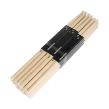 12 Pairs of 7A Drum Sticks Maple Wood Drumsticks Suitable for Drum Racks Professional Percussion Musical Instrument Accessories