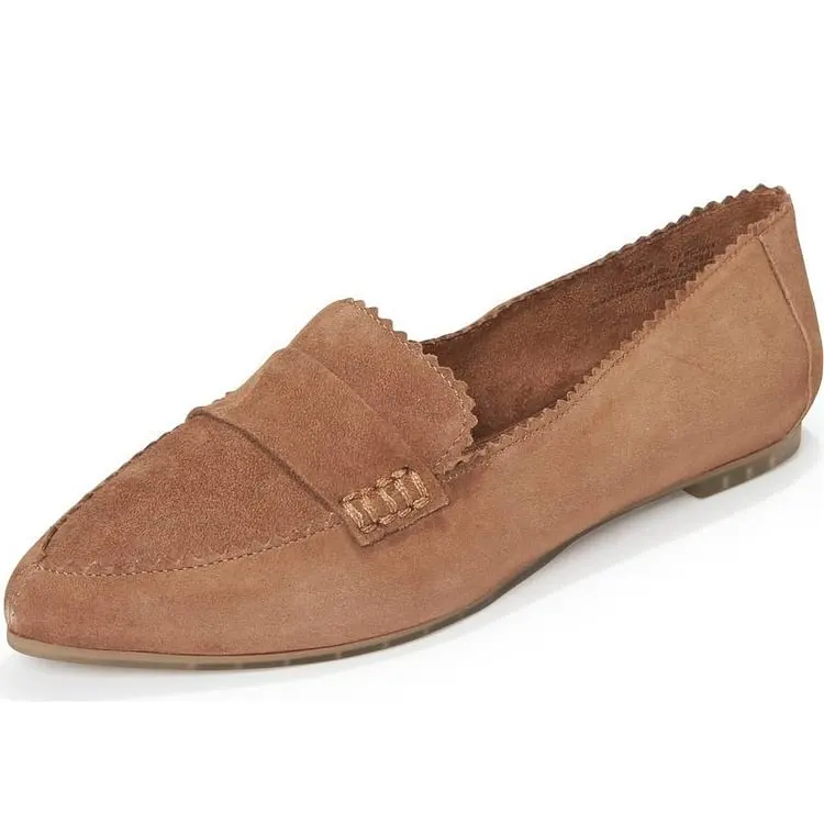 2023 New Flat of women Handmade Plus- size shoes 45 Dark Brown Wavy Suede Loafers for Women Comfortable Flats
2023 New Flat of women Handmade Plus- size shoes 45 Dark Brown Wavy Suede Loafers for Women Comfortable Flats