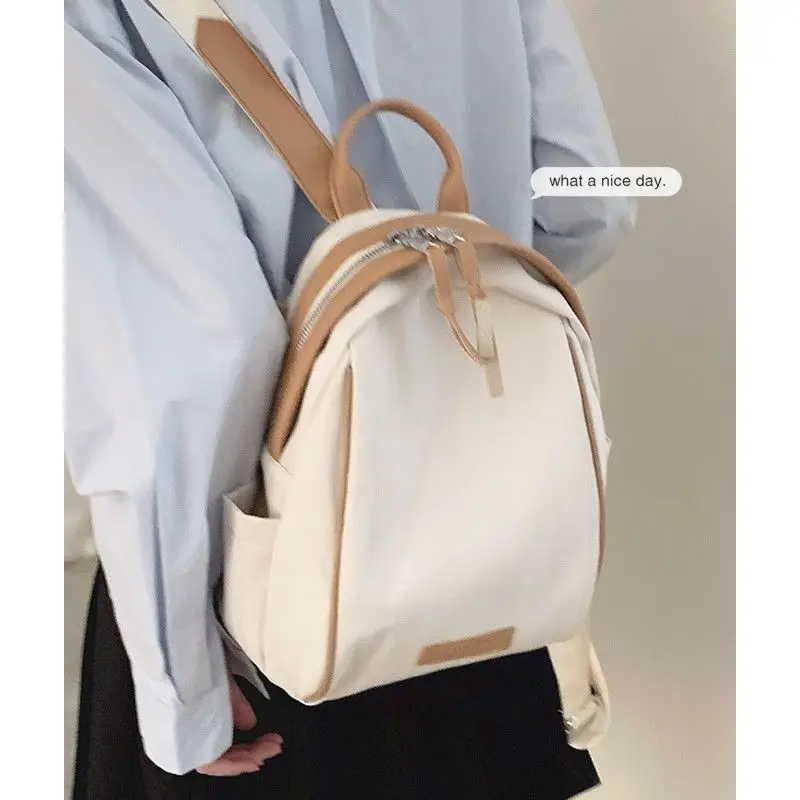 2023 New Nylon Canvas Backpack Casual All Match Student School Backpack Simple Travel Knapsack Korean Y2k Women Shoulder Bag
2023 New Nylon Canvas Backpack Casual All Match Student School Backpack Simple Travel Knapsack Korean Y2k Women Shoulder Bag