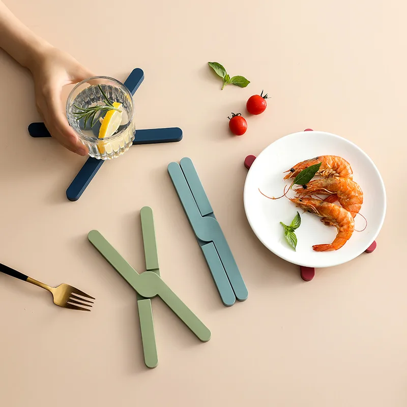 Silicone Heat Resistant Pad Foldable Non-Slip Pot Pan Mat Table Placemat Dish Plate Cross Holder Coaster Kitchen Table Trivet
Silicone Heat Resistant Pad Foldable Non-Slip Pot Pan Mat Table Placemat Dish Plate Cross Holder Coaster Kitchen Table Trivet