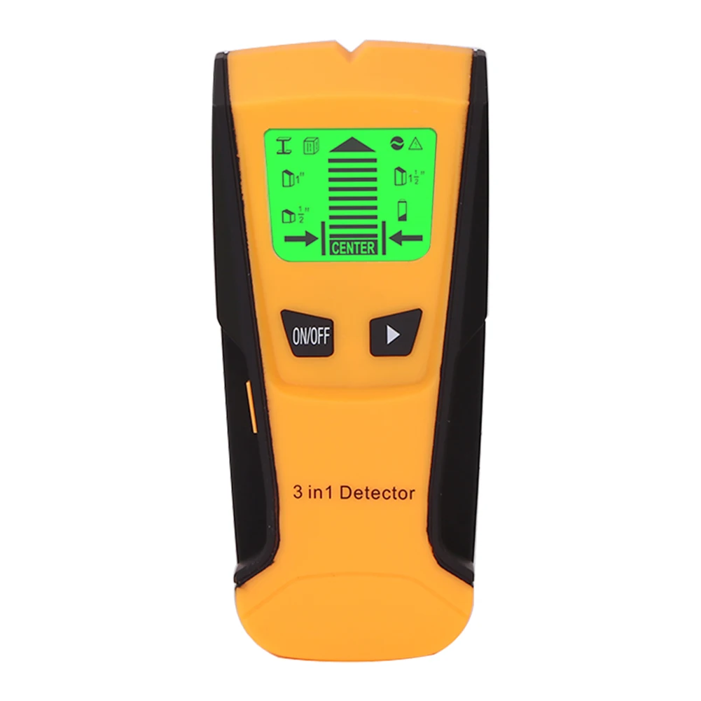 3 In 1 Handheld Professional Depth Metal Detector Pinpointer Stud Finder Wall Scanner Sensor for Wire Detect Metal Seekers
3 In 1 Handheld Professional Depth Metal Detector Pinpointer Stud Finder Wall Scanner Sensor for Wire Detect Metal Seekers