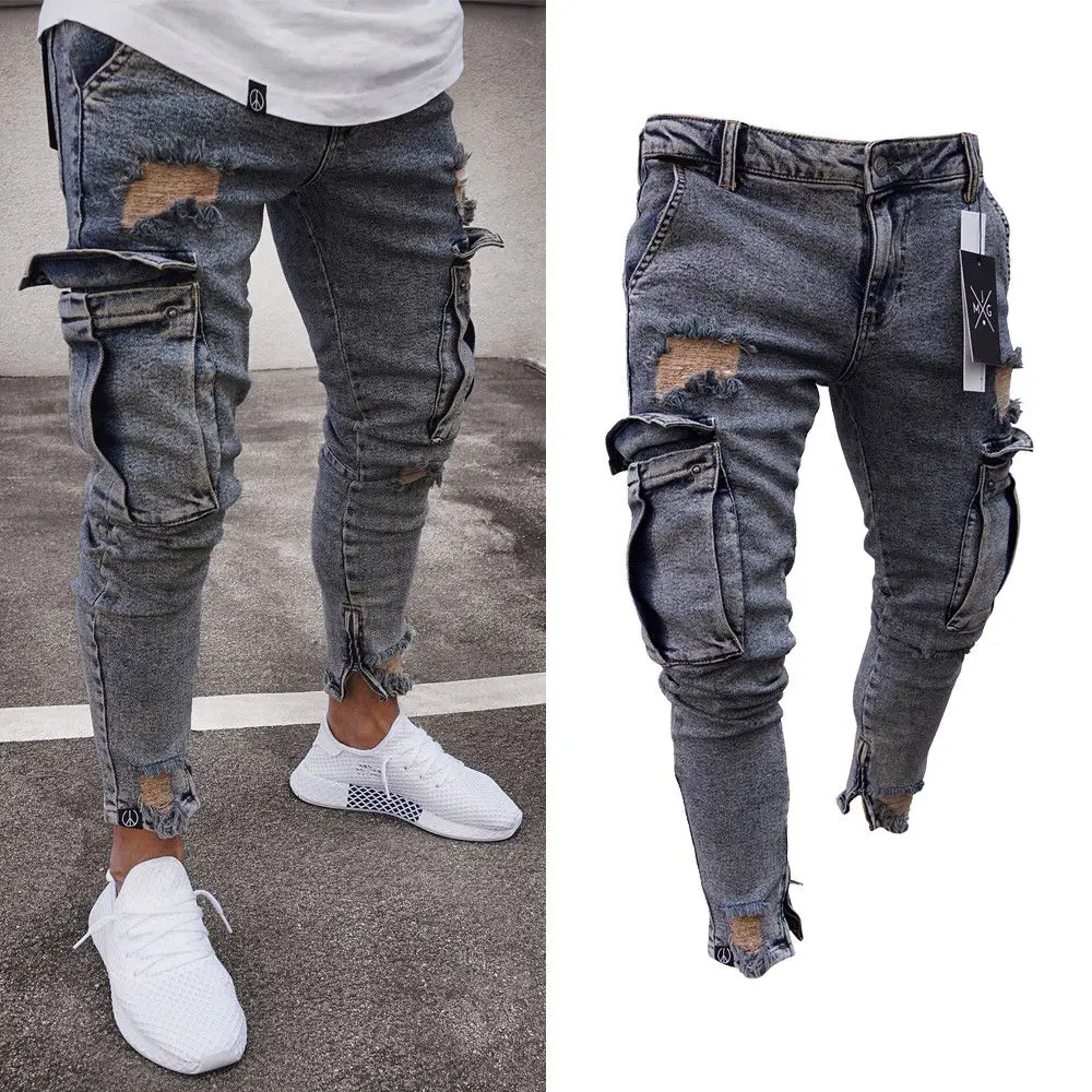 Autumn Men Jeans Casual Pants 2021 New Fashion Frayed Slim Fit Long Denim Pants Hole Jeans
Autumn Men Jeans Casual Pants 2021 New Fashion Frayed Slim Fit Long Denim Pants Hole Jeans