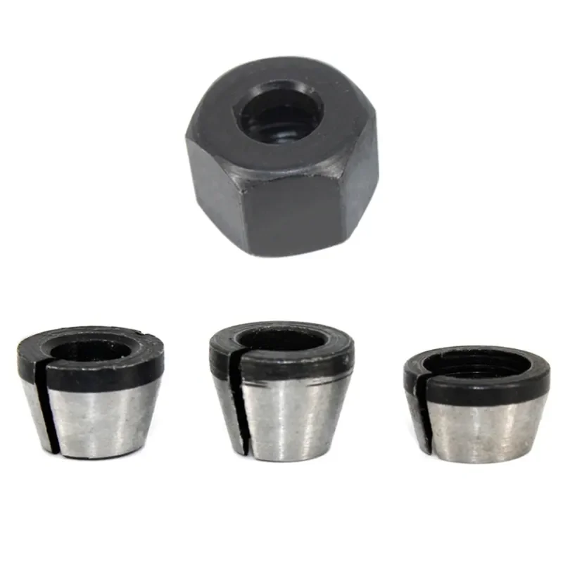 6.35mm 8mm Collet Chuck Adapter With Nut Engraving Trimming Machine Router High Precision Bit
6.35mm 8mm Collet Chuck Adapter With Nut Engraving Trimming Machine Router High Precision Bit