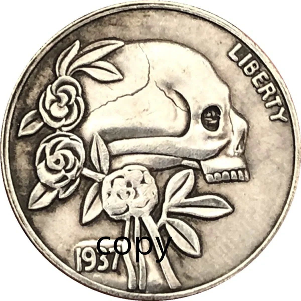 Skeleton COIN HOBO COIN Rangers US Coin Gift Challenge REPLICA Commemorative Coin - REPLICA Coin Medal Coins Collection
Skeleton COIN HOBO COIN Rangers US Coin Gift Challenge REPLICA Commemorative Coin - REPLICA Coin Medal Coins Collection