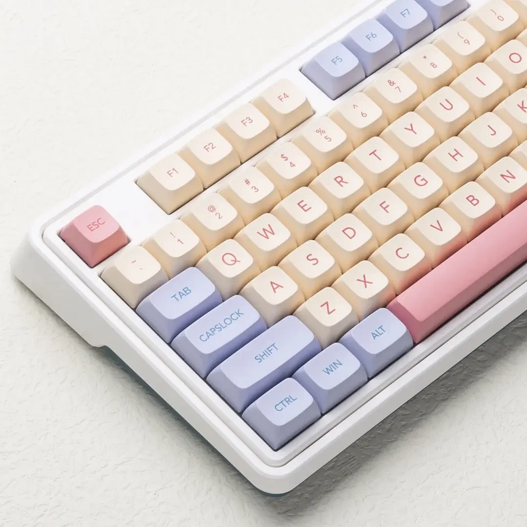 132 клавиши Marshmallow XDA колпачки для механической клавиатуры сублимационная краска