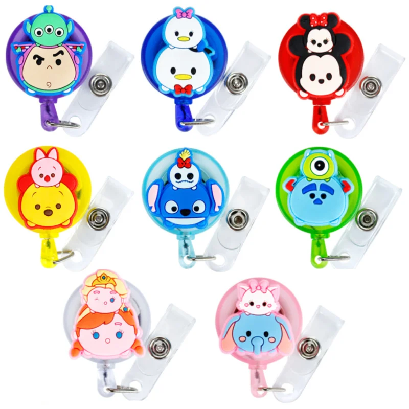 Disney Credential Holder Cute Mickey Mouse Exhibitions Retractable Badge Holder Stitch Keychain Donald Duck Work Id Card Holder
Disney Credential Holder Cute Mickey Mouse Exhibitions Retractable Badge Holder Stitch Keychain Donald Duck Work Id Card Holder
