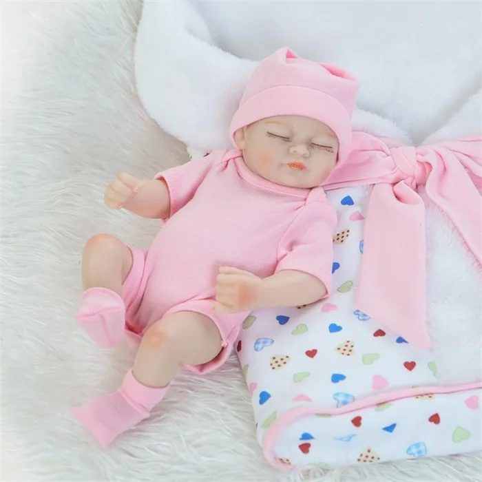 Reborn Baby Doll 27cm Newborn Girl Baby Lifelike Real Soft Touch Full Silicone Body Simulation Bebe Newborn Doll Kids Toy Gift
Reborn Baby Doll 27cm Newborn Girl Baby Lifelike Real Soft Touch Full Silicone Body Simulation Bebe Newborn Doll Kids Toy Gift