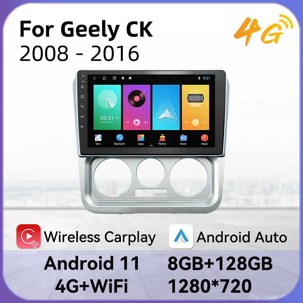 2 Din Android Car Radio for Geely CK 2008 - 2016 Car Stereo Multimedia Video Player WIFI FM Navigation GPS Autoradio Head Unit
2 Din Android Car Radio for Geely CK 2008 - 2016 Car Stereo Multimedia Video Player WIFI FM Navigation GPS Autoradio Head Unit