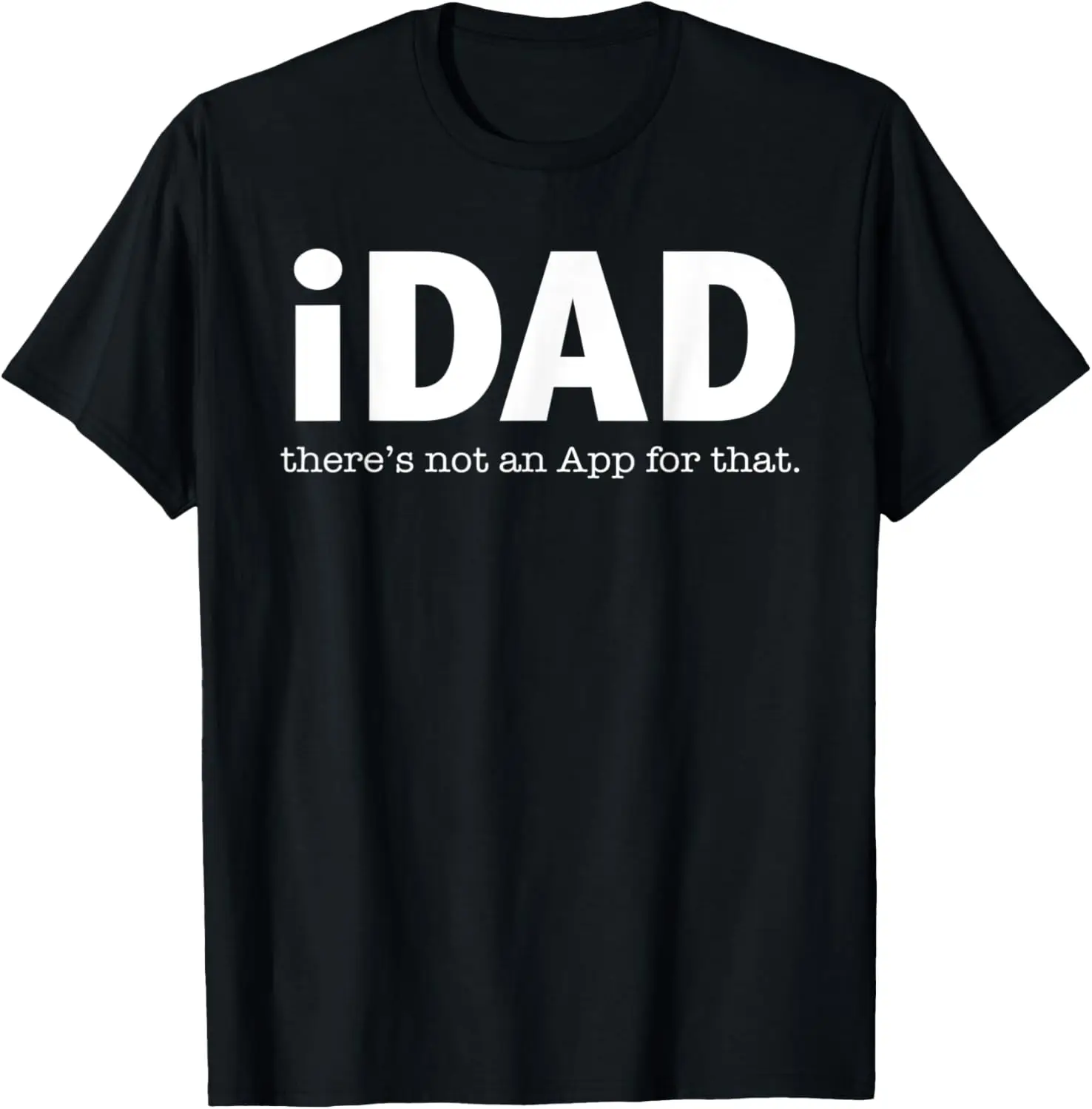 Мужская подарочная футболка iDad Не приложение для того что забавные папы каламбур