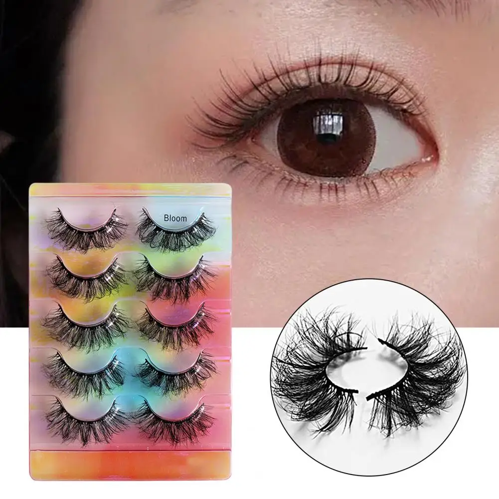 5 пар, накладные ресницы с эффектом 3D
5 пар, накладные ресницы с эффектом 3D