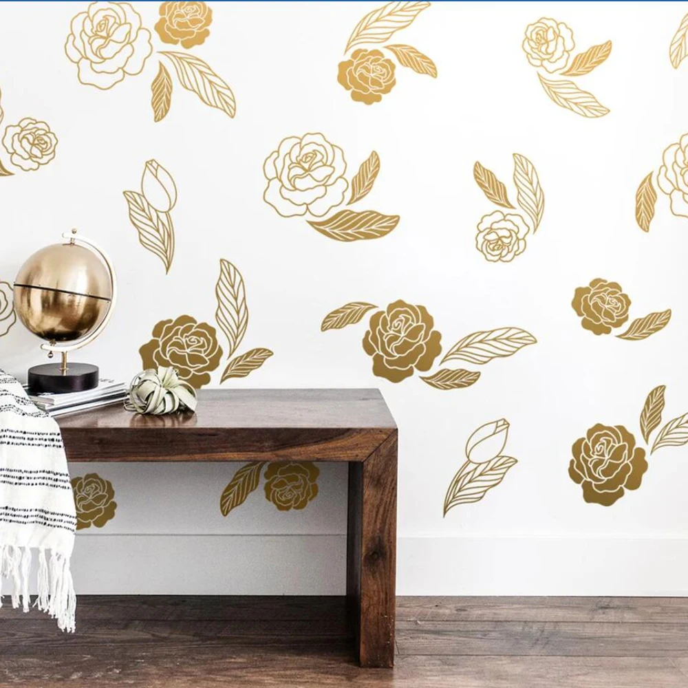 Botanical Flower Blossoms Leaf Wall Sticker Decal Floral Rose Living Room Bedroom Kitchen Home Decor
Botanical Flower Blossoms Leaf Wall Sticker Decal Floral Rose Living Room Bedroom Kitchen Home Decor
