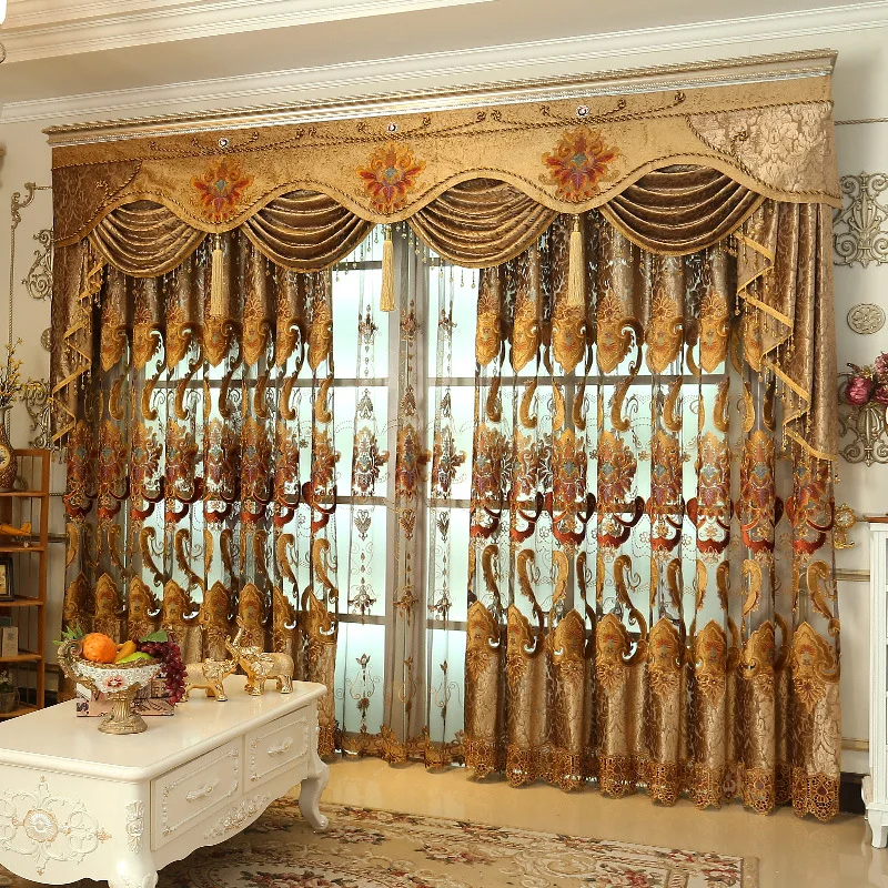 Curtains for Living Room Dining Bedroom European Style Water Palace Retro Soluble Hollow Embroidery Windows Door Kitchen
Curtains for Living Room Dining Bedroom European Style Water Palace Retro Soluble Hollow Embroidery Windows Door Kitchen