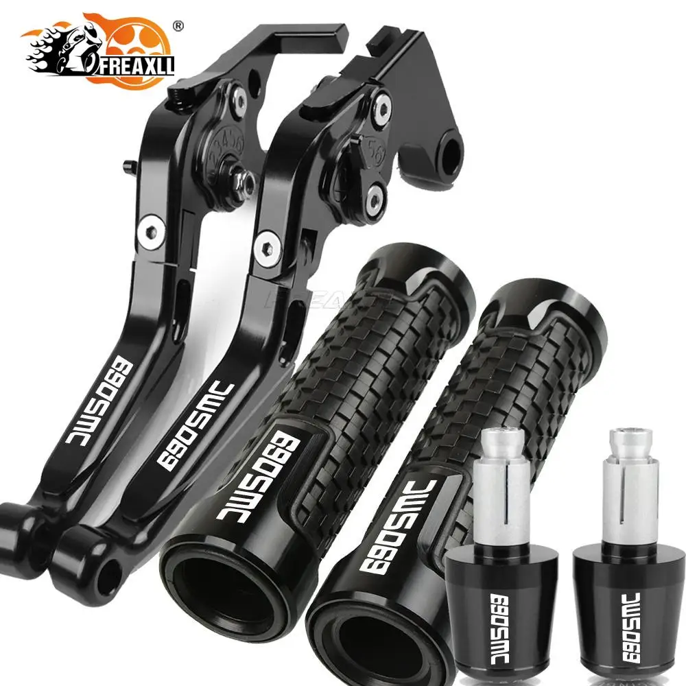 690 SMC 7/8"22mm Motorcycle Accessories Adjustable brake Extendable Clutch Levers Handle Grips FOR 690SMC 2014 2015 2016 2017
690 SMC 7/8"22mm Motorcycle Accessories Adjustable brake Extendable Clutch Levers Handle Grips FOR 690SMC 2014 2015 2016 2017