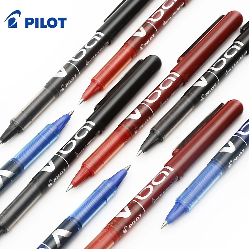 10 Pcs/Lot PILOT Ballpoint Pen BL-VB5V Direct Liquid Gel Pen 0.5mm Large Capacity Student Pens for Writing Cute School Supplies
10 Pcs/Lot PILOT Ballpoint Pen BL-VB5V Direct Liquid Gel Pen 0.5mm Large Capacity Student Pens for Writing Cute School Supplies