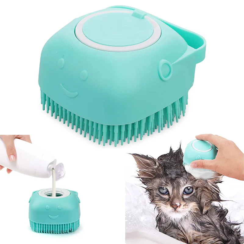 Cat Dog Shampoo Massager Brush Bathroom Puppy Cat Massage Comb Grooming Shower Brush For Bathing Soft Brushes Pet Accessories
Cat Dog Shampoo Massager Brush Bathroom Puppy Cat Massage Comb Grooming Shower Brush For Bathing Soft Brushes Pet Accessories