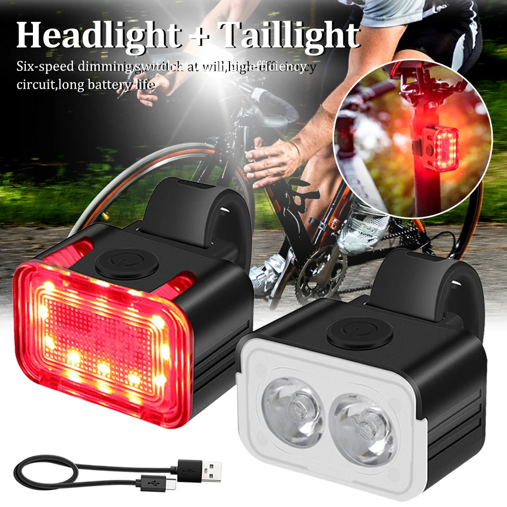 2PCS MTB Bike LED Light Bicycle Accessories Waterproof Headlight Cycling Taillight Lantern Lamp Mountain Road Sports Cycling
2PCS MTB Bike LED Light Bicycle Accessories Waterproof Headlight Cycling Taillight Lantern Lamp Mountain Road Sports Cycling