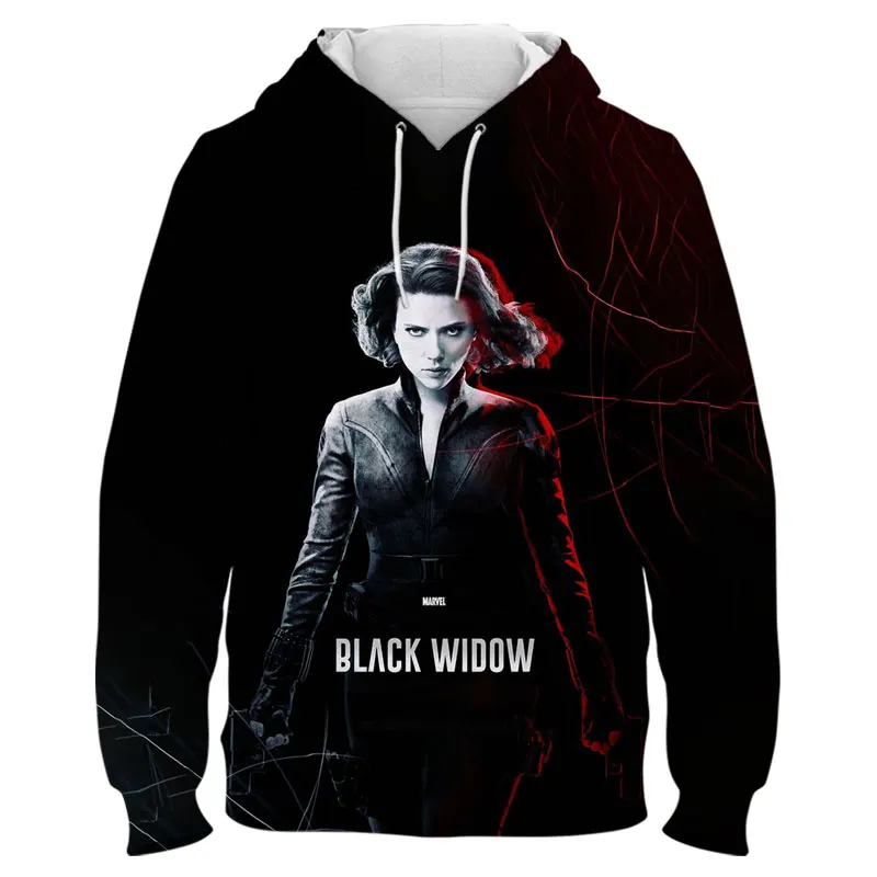 Marvel Black Widow 3D Print Women's Sweatshirt Spring Autumn Men's Oversized Hoodies Long Sleeve Casual Boy Girl Kids Pullover
Marvel Black Widow 3D Print Women's Sweatshirt Spring Autumn Men's Oversized Hoodies Long Sleeve Casual Boy Girl Kids Pullover