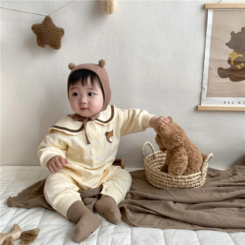 Baby Clothes 2023 Spring Baby Romper Children's Korean Cute Bear jumpsuit baby long-sleeve Newborn Boys Girls Bodysuit Baby
Baby Clothes 2023 Spring Baby Romper Children's Korean Cute Bear jumpsuit baby long-sleeve Newborn Boys Girls Bodysuit Baby