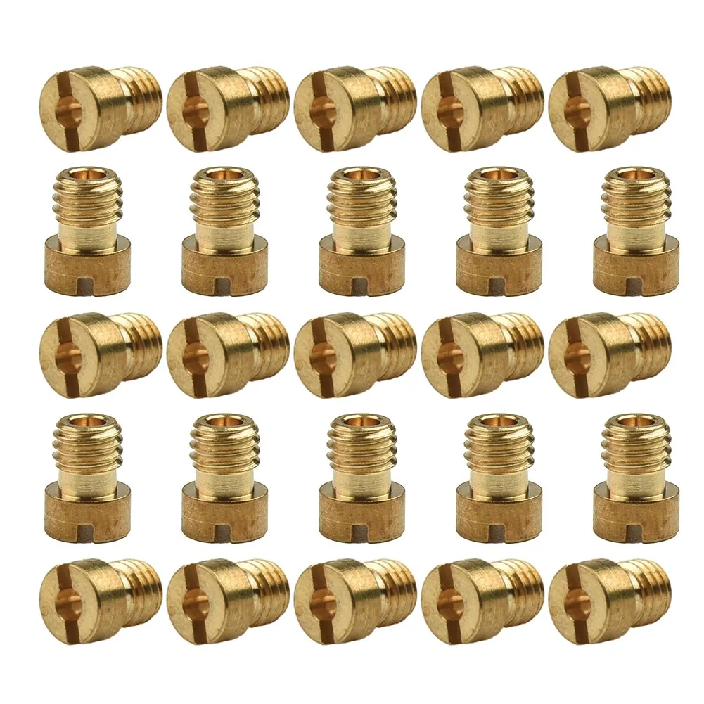 25Pcs Main Jet 55-115 M5 For Dellorto Carburetor PHBG SHA 5mm Main Jet Set Turning Kit 55/58/60/62/65/68/70/72/75/78 Nozzles
25Pcs Main Jet 55-115 M5 For Dellorto Carburetor PHBG SHA 5mm Main Jet Set Turning Kit 55/58/60/62/65/68/70/72/75/78 Nozzles