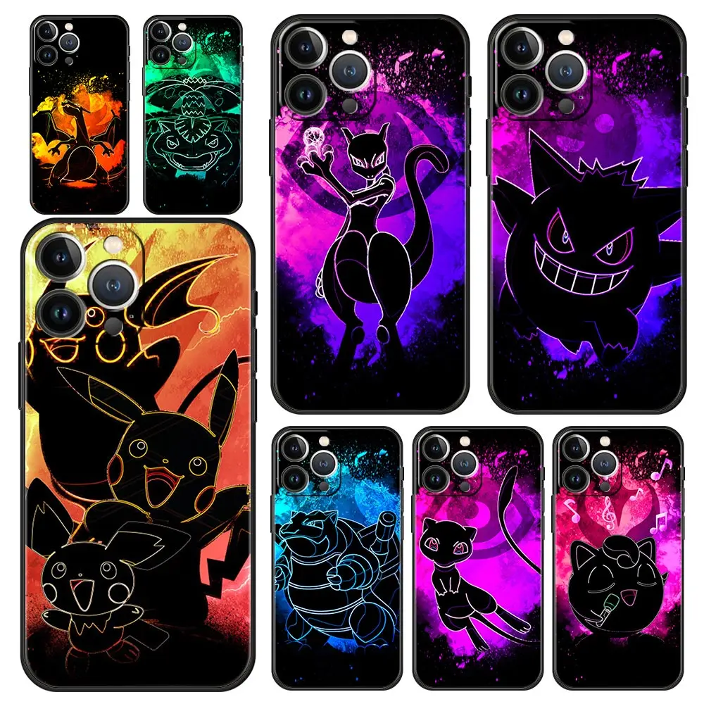 Крутой чехол для телефона с покемоном Пикачу, чехлы для iPhone 11, 12, 13 Pro, Max Mini, X, XR, XS, 7, 8 Plus, SE 2020, мягкий силиконовый чехол, Coque
Крутой чехол для телефона с покемоном Пикачу, чехлы для iPhone 11, 12, 13 Pro, Max Mini, X, XR, XS, 7, 8 Plus, SE 2020, мягкий силиконовый чехол, Coque