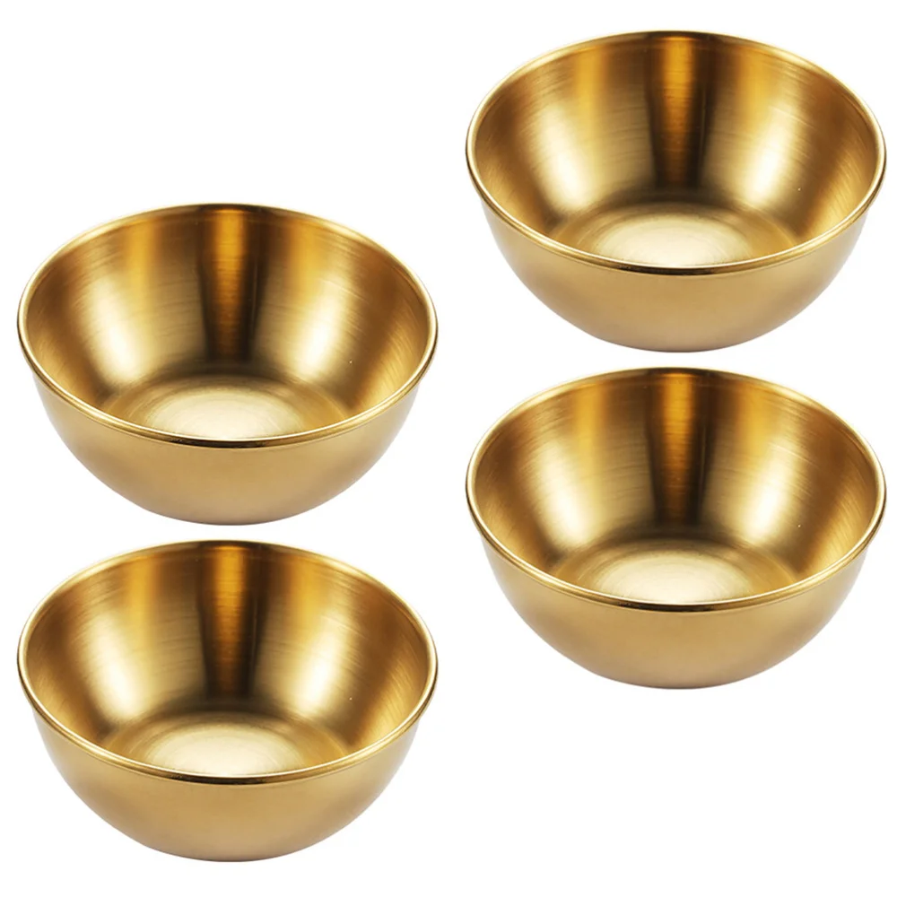 4pcs Golden Sauce Dish Appetizer Serving Tray Stainless Steel Sauce Dishes Spice Plates Kitchen Supplies Plates Spice Dish Plate
4pcs Golden Sauce Dish Appetizer Serving Tray Stainless Steel Sauce Dishes Spice Plates Kitchen Supplies Plates Spice Dish Plate