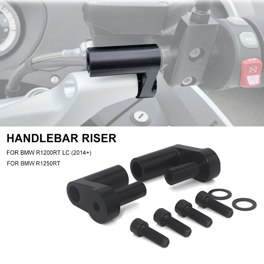 For BMW R1200RT R1250RT 1.625" Handlebar Riser Kit Motorcycle Adjustable Hand Bar Clamp Extend Adapter R 1250RT 1200RT 2014-2020
For BMW R1200RT R1250RT 1.625" Handlebar Riser Kit Motorcycle Adjustable Hand Bar Clamp Extend Adapter R 1250RT 1200RT 2014-2020
