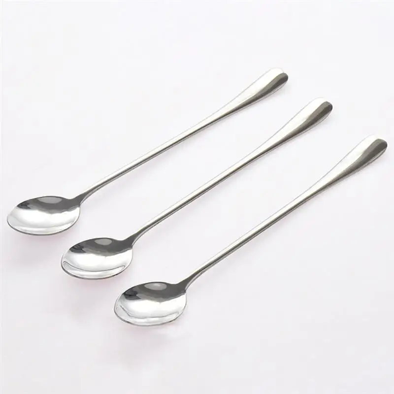 8pcs Long Handle Iced Tea Spoon Coffee Ice Cream Scoop Stainless Steel Cocktail Stirring Spoons
8pcs Long Handle Iced Tea Spoon Coffee Ice Cream Scoop Stainless Steel Cocktail Stirring Spoons